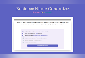 AI Business Name Generator