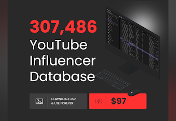 YouTube Influencer Database
