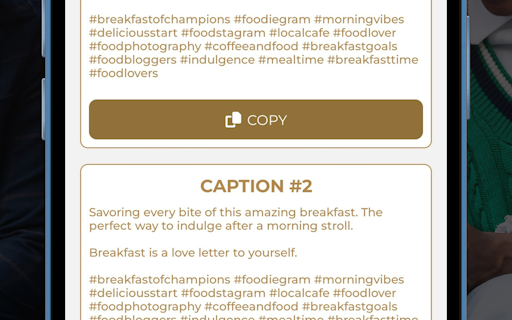 SpotBuzz - Up Your Caption Game With AI