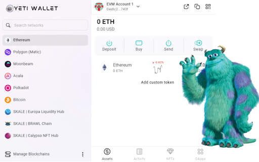 YETI Web3.0 Wallet