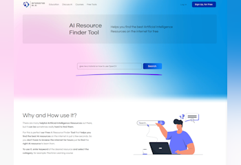 AI Resource Finder Tool