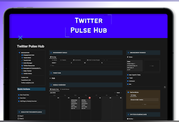 Twitter Pulse Hub