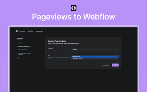 Webflow & Airtable Syncing Tool Flowmonk