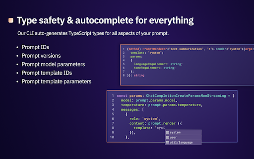 Prompt SDK by Autoblocks
