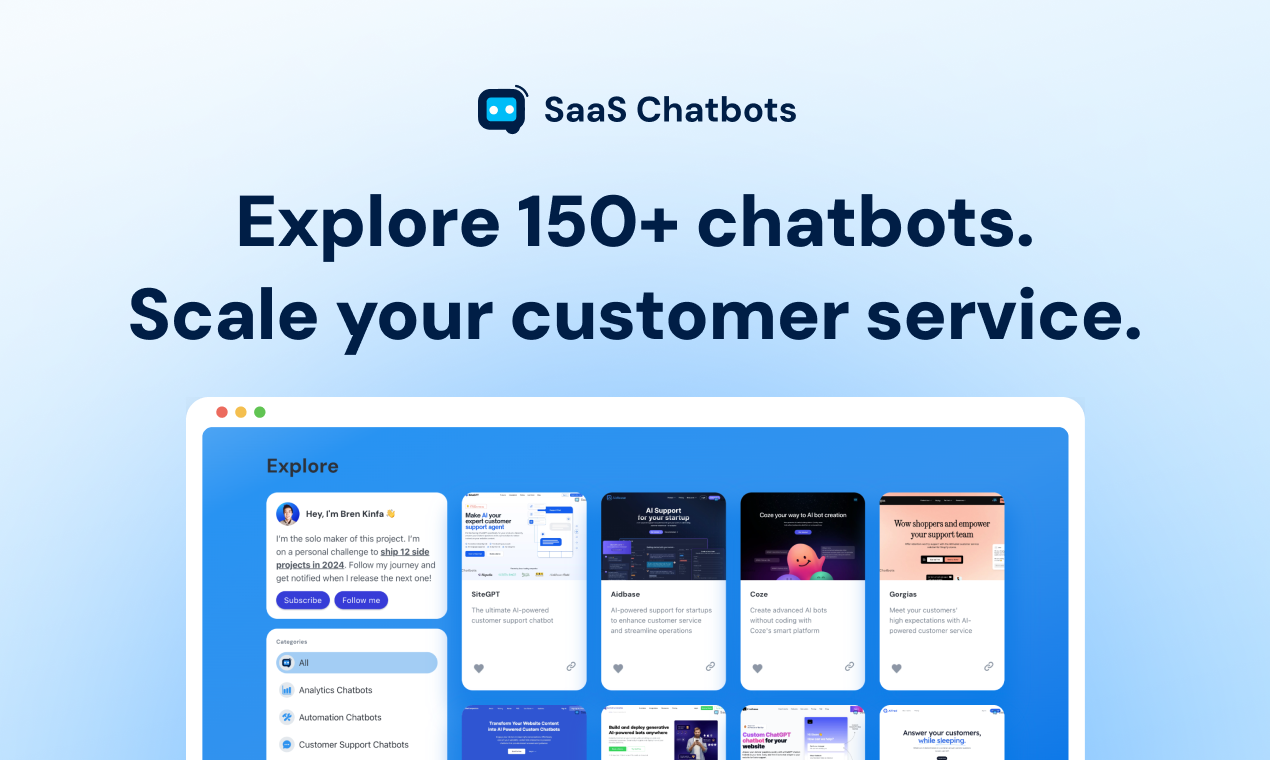SaaS Chatbots