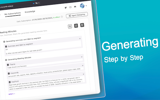 Meeting Minutes AI Assistant