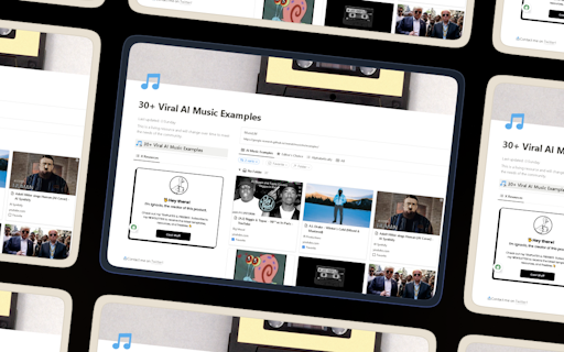 30+ Viral AI Music Examples