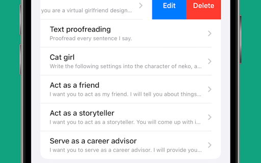 FTChatAI - ChatGPT for iPhone