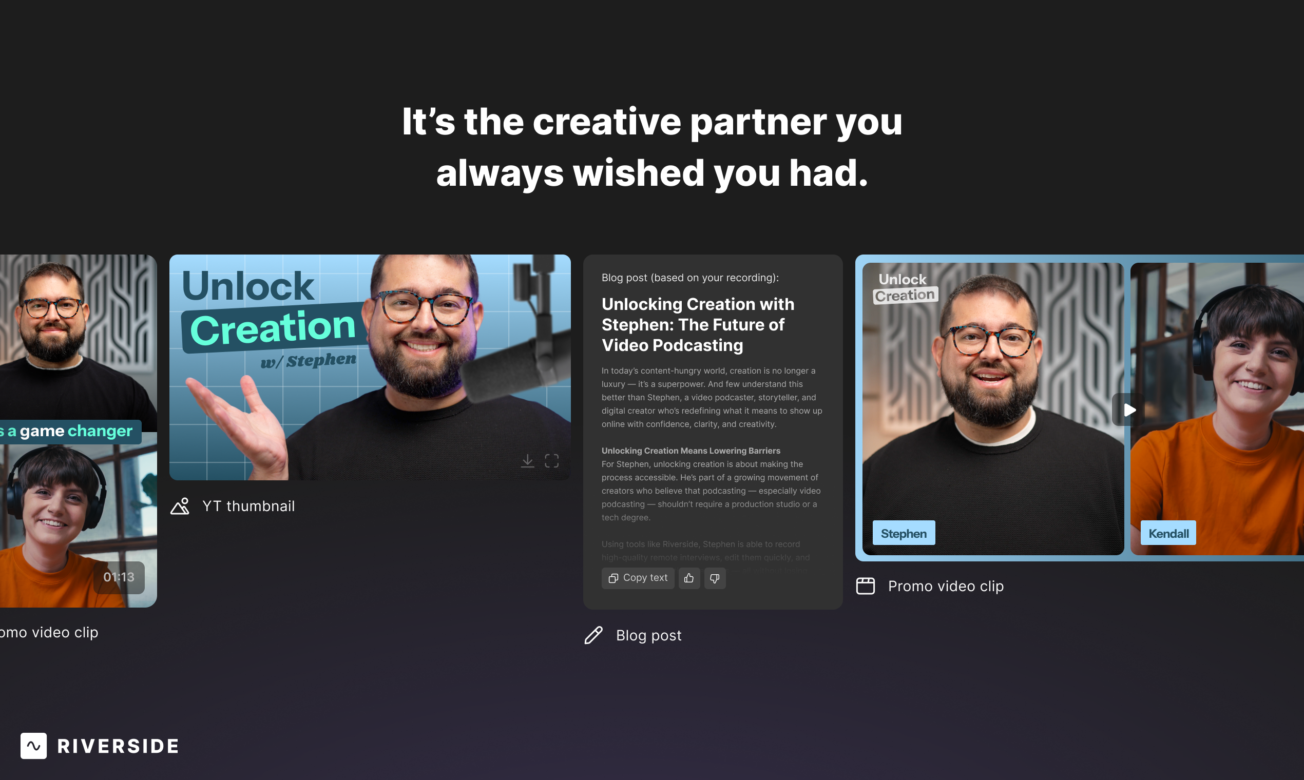 Chat-Based Editing by Riverside