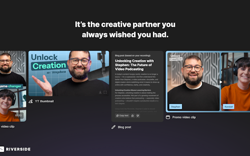 Chat-Based Editing by Riverside