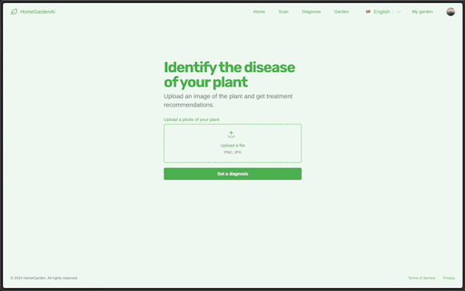 HomeGardenAI