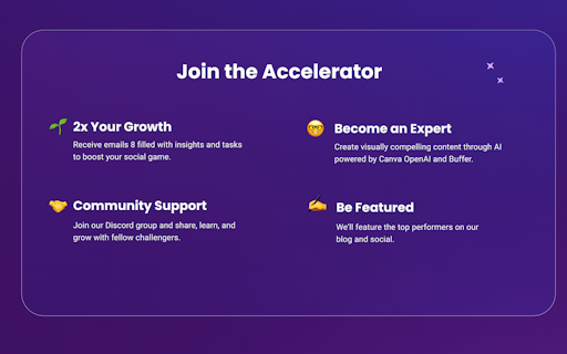 Buffer’s AI Accelerator
