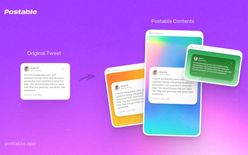 POSTABLE (coming soon)