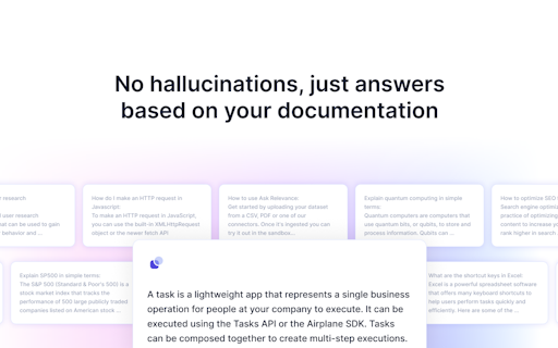 Ask by Relevance AI