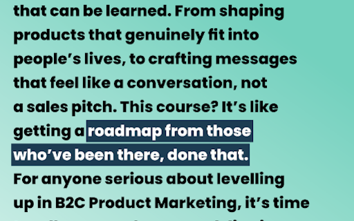 Product Marketing Certified: B2C Core