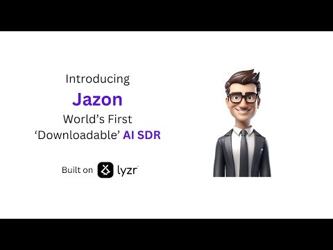 Jazon - World's 1st Downloadable AI SDR