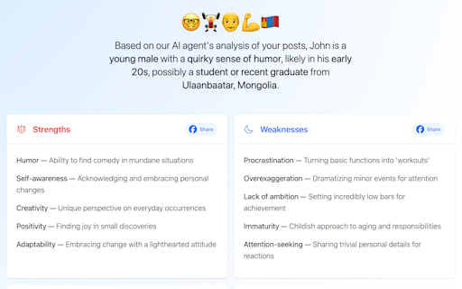 Personality Test AI