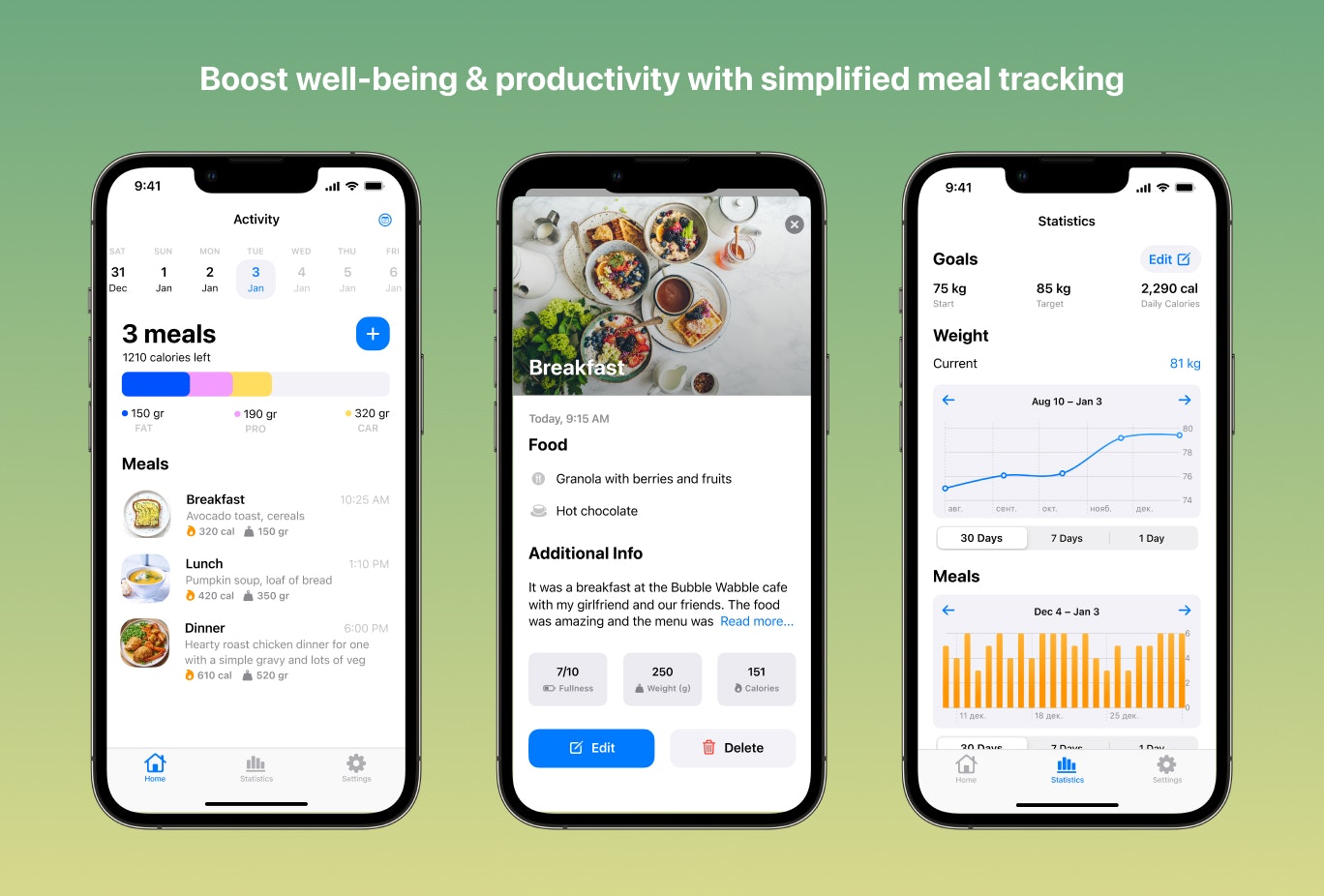 Nuta – Smart Food Journal