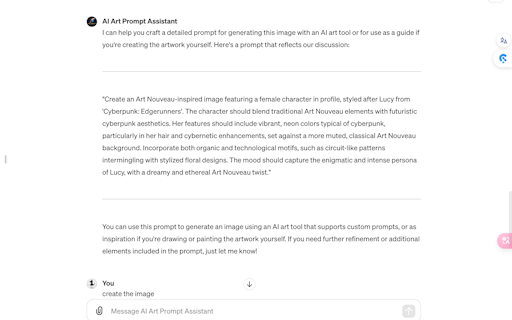 AI Art Prompt Assistant