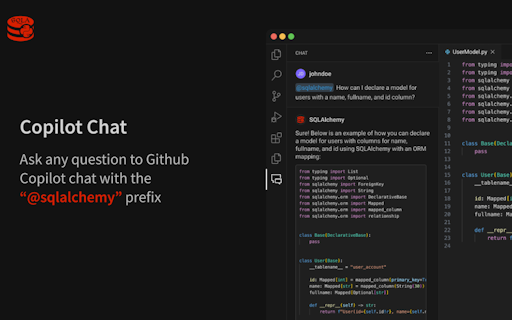 SQLAlchemy for VS Code