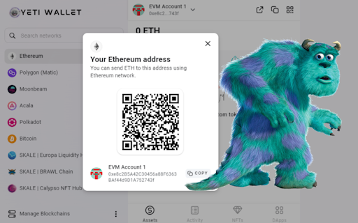 YETI Web3.0 Wallet