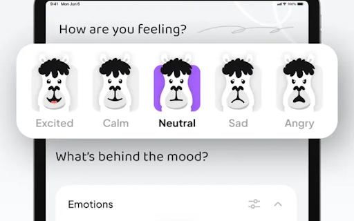 MoodLlama - Mood Tracker & Community