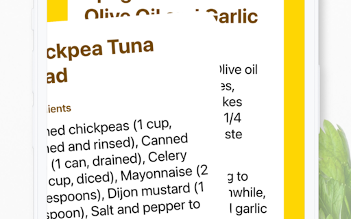 Fridge2Food - Transform food into meals