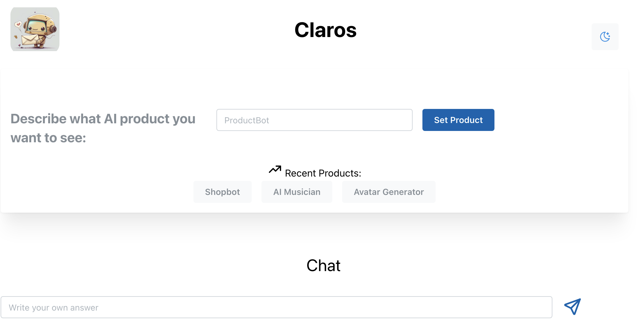 ChatGPT AI Product Finder