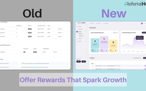 ReferralHero - New UX/UI