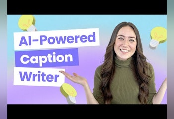 Later’s AI Social Media Caption Writer