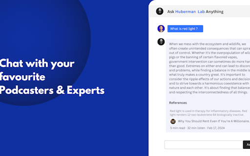 Podcastworld.io- Perplexity for Podcasts