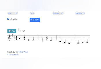 AI Music Melody Generator