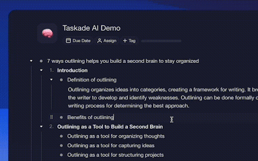 Taskade AI