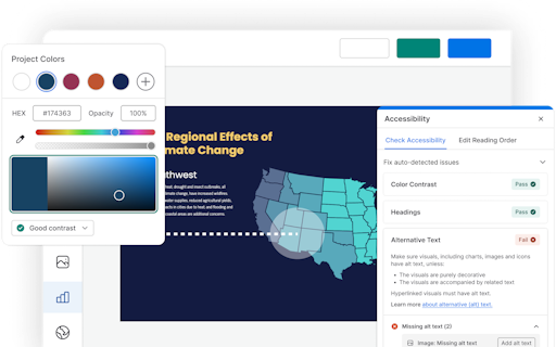 Venngage Accessible Design Tool