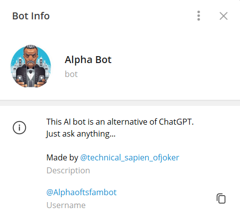 Alpha Bot