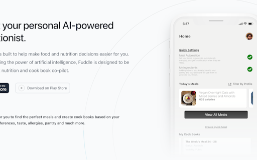 Fuddle - Personal AI Nutritionist