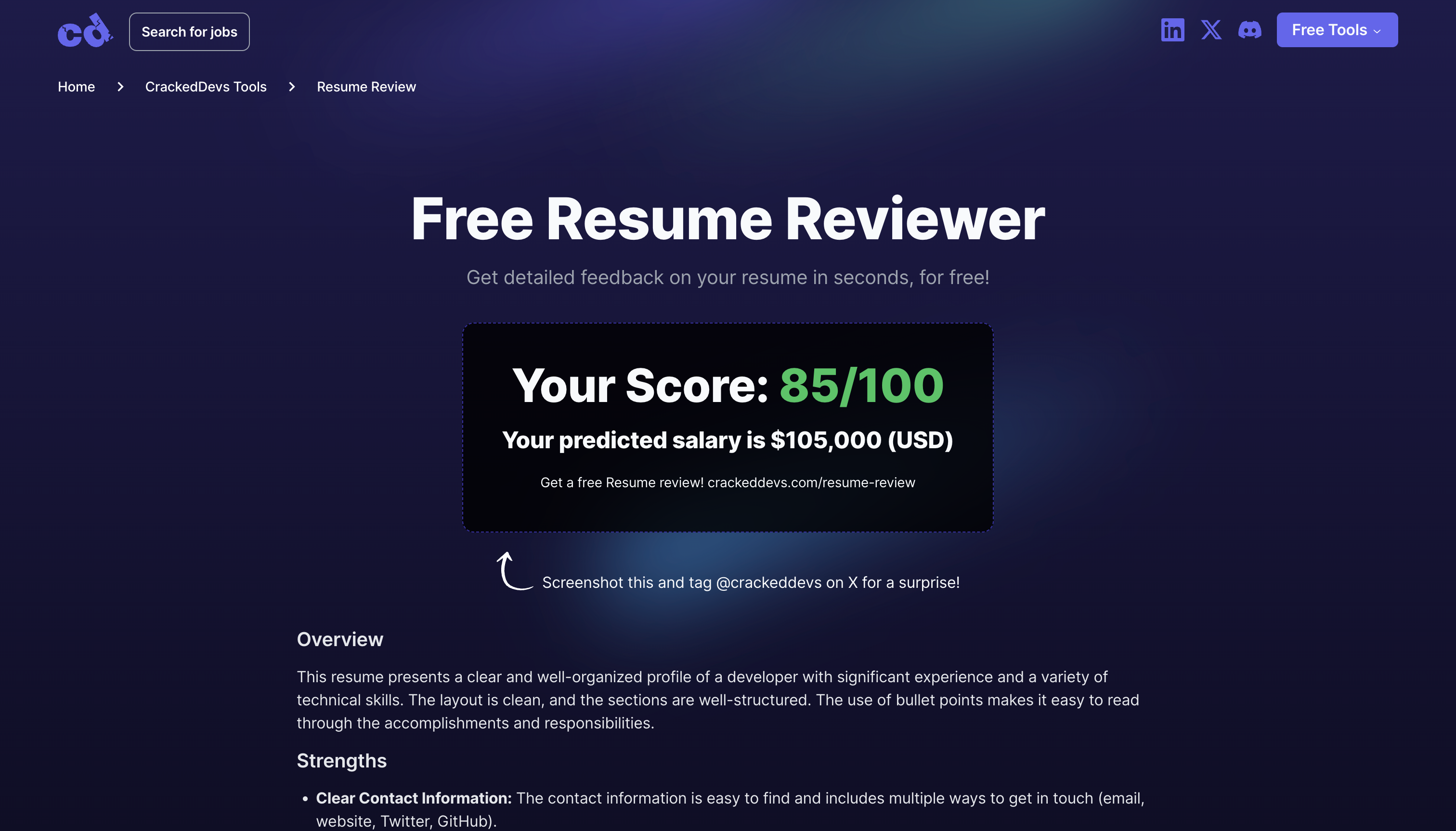 Free Resume Review!
