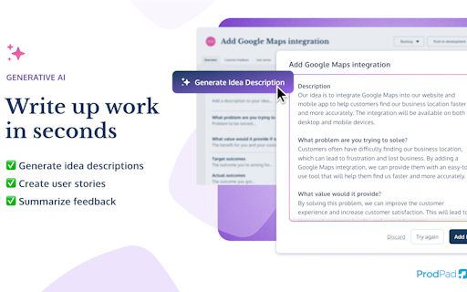 ProdPad: AI Assistant for Product People