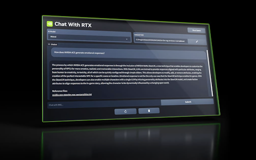 NVIDIA Chat with RTX