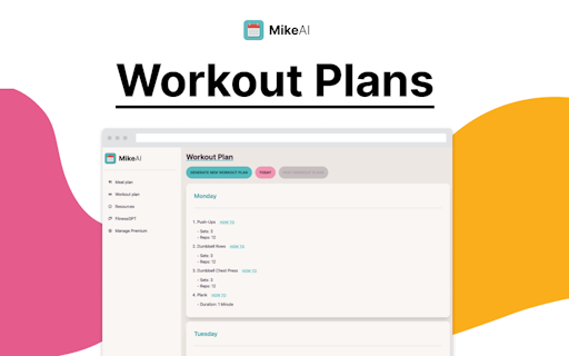 MikeAI - Personalized AI Fitness Coach