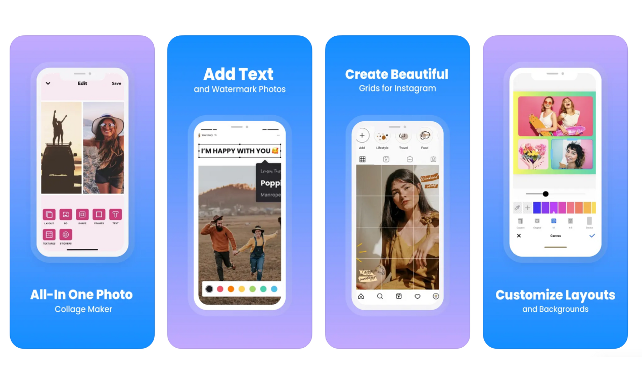 GridMatic - AI Picture Collage Maker App