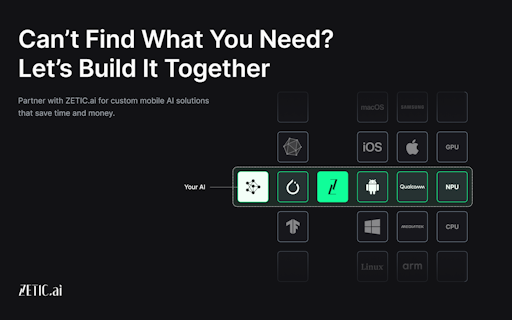 ZETIC.MLange for Vision AI