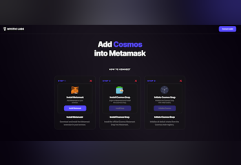 Cosmos Extension for MetaMask