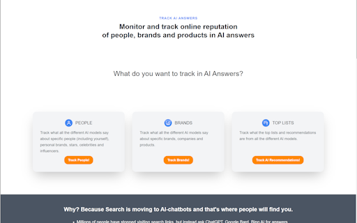 Track AI Answers