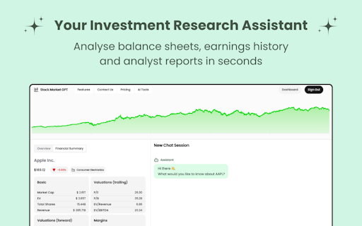 Stock Market GPT for Investment Research