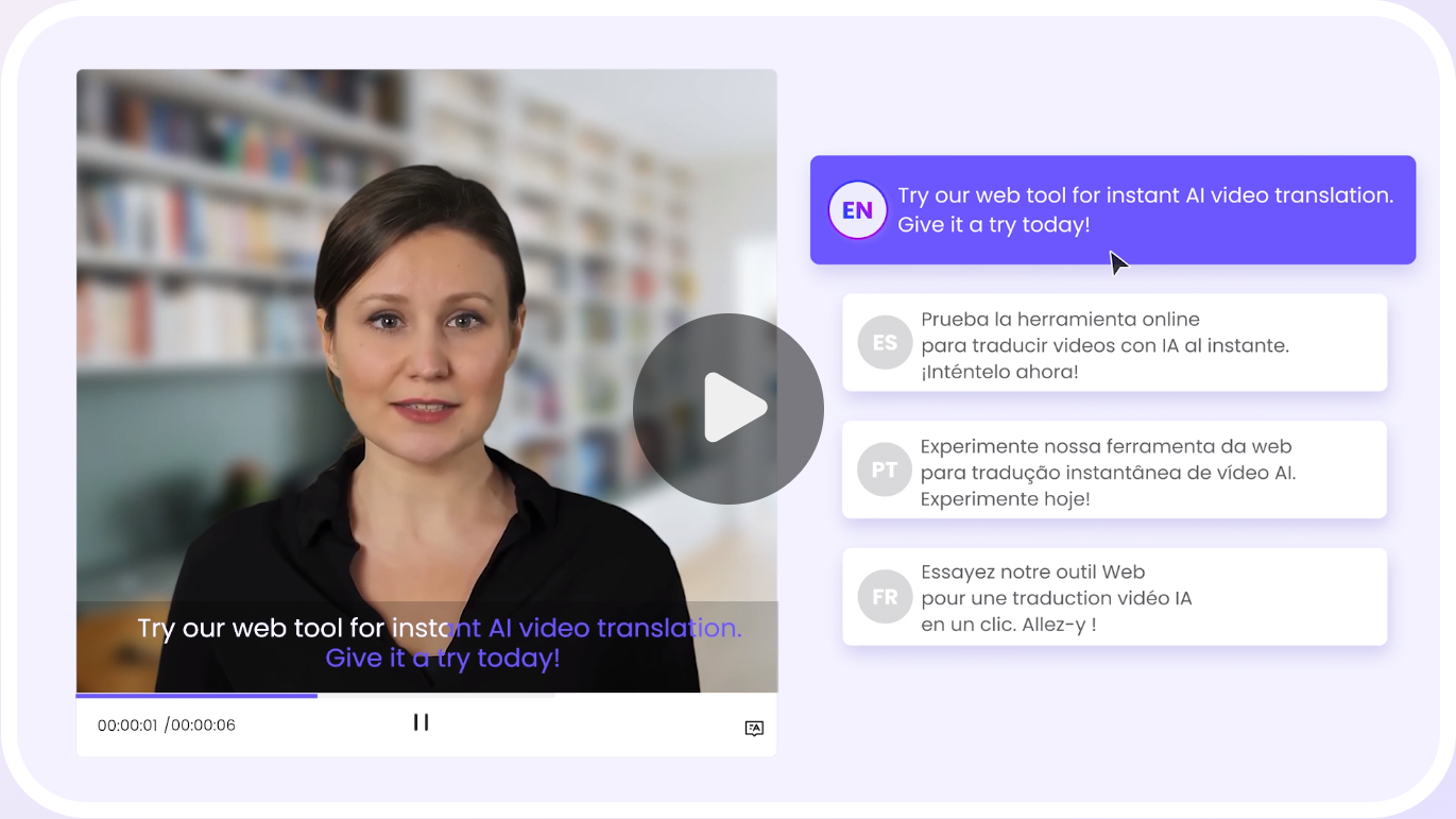 HitPaw Online AI Video Translator