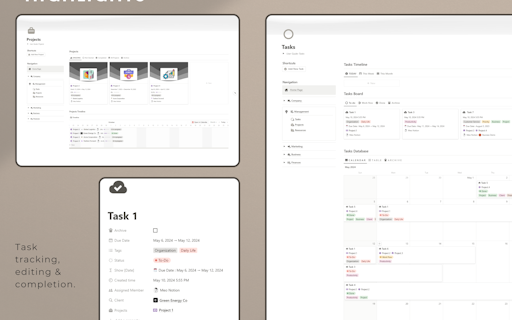 Marketing Agency OS Notion Template