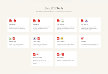 PDF.ai Free tools