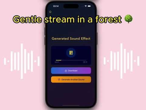 Sound Effects AI: Text to SFX