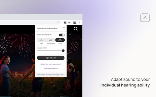 Mimi Sound Personalization (for Chrome)